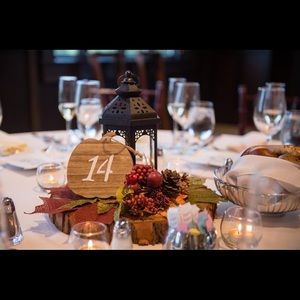 Fall Table Number